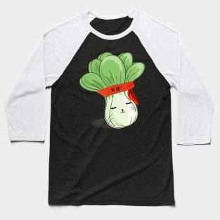 Cat Lettuce Baseball T-Shirt